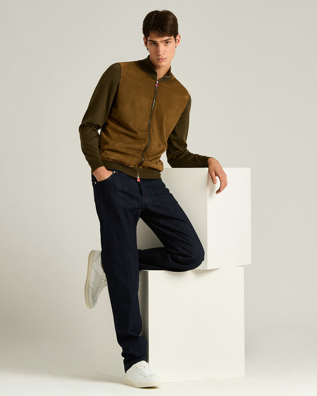 CALFSKIN SNEAKERS