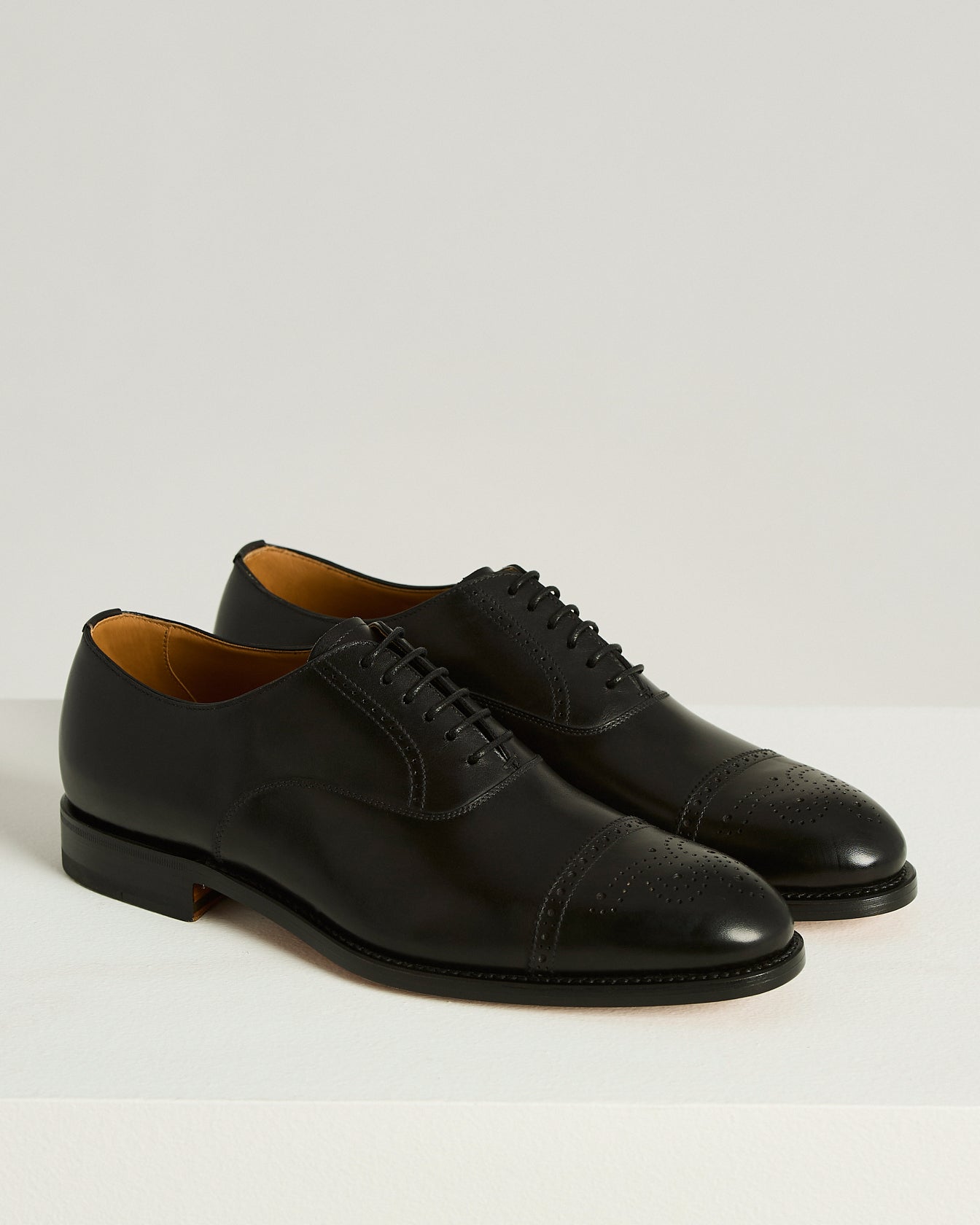 LEATHER LACE-UP SHOE