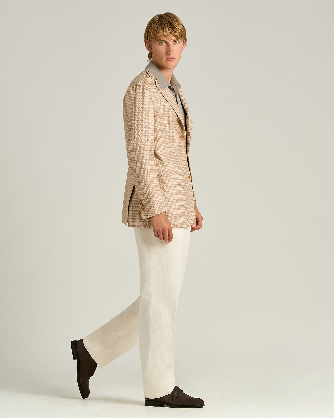 brown dress shoes with khaki pants Bruno Marc - Brandclub back shape Leather Dark Brown Shoe with