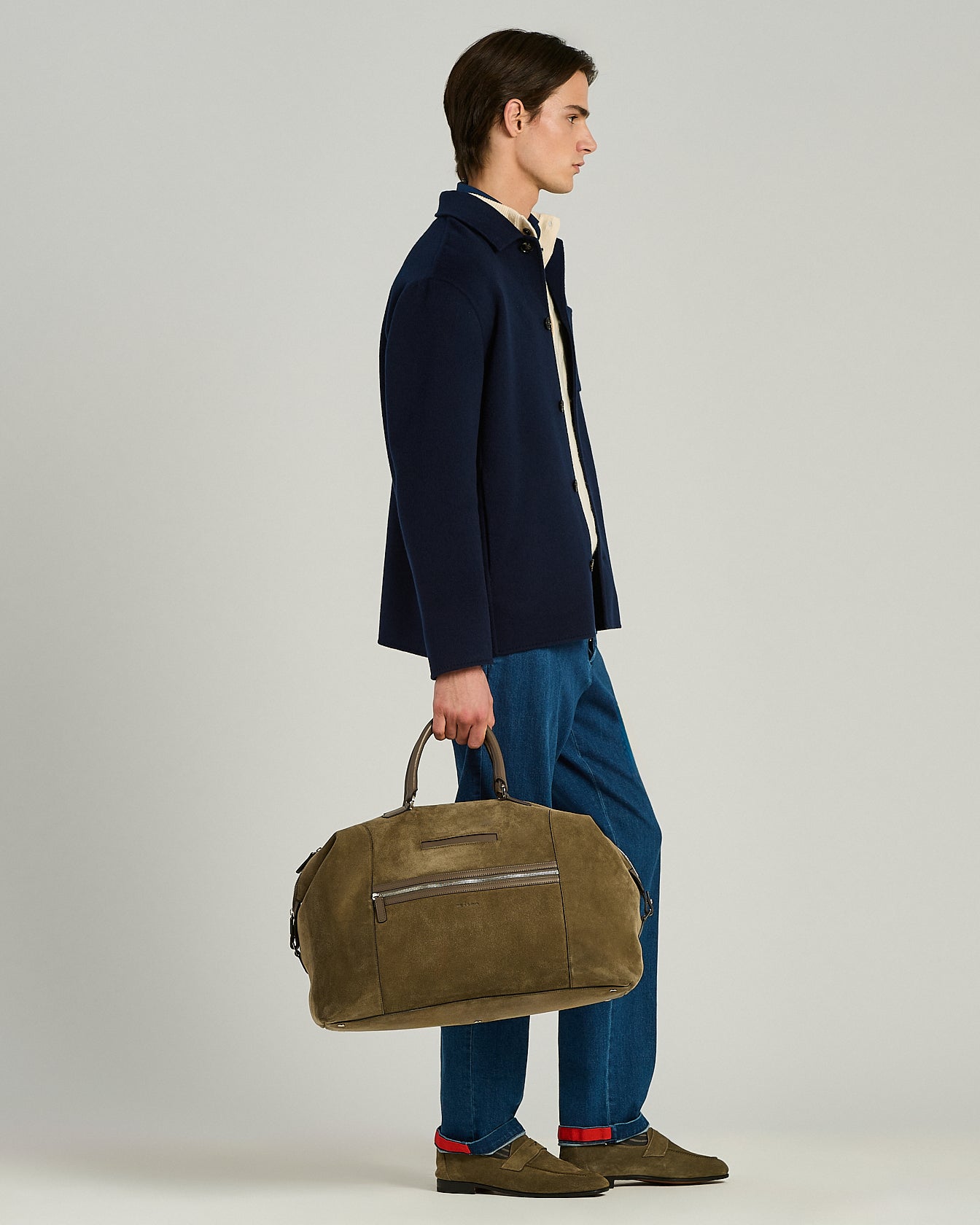 SUEDE LEATHER LOAFERS