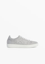 Knt medium grey sneakers shoes for man, in cotton 1