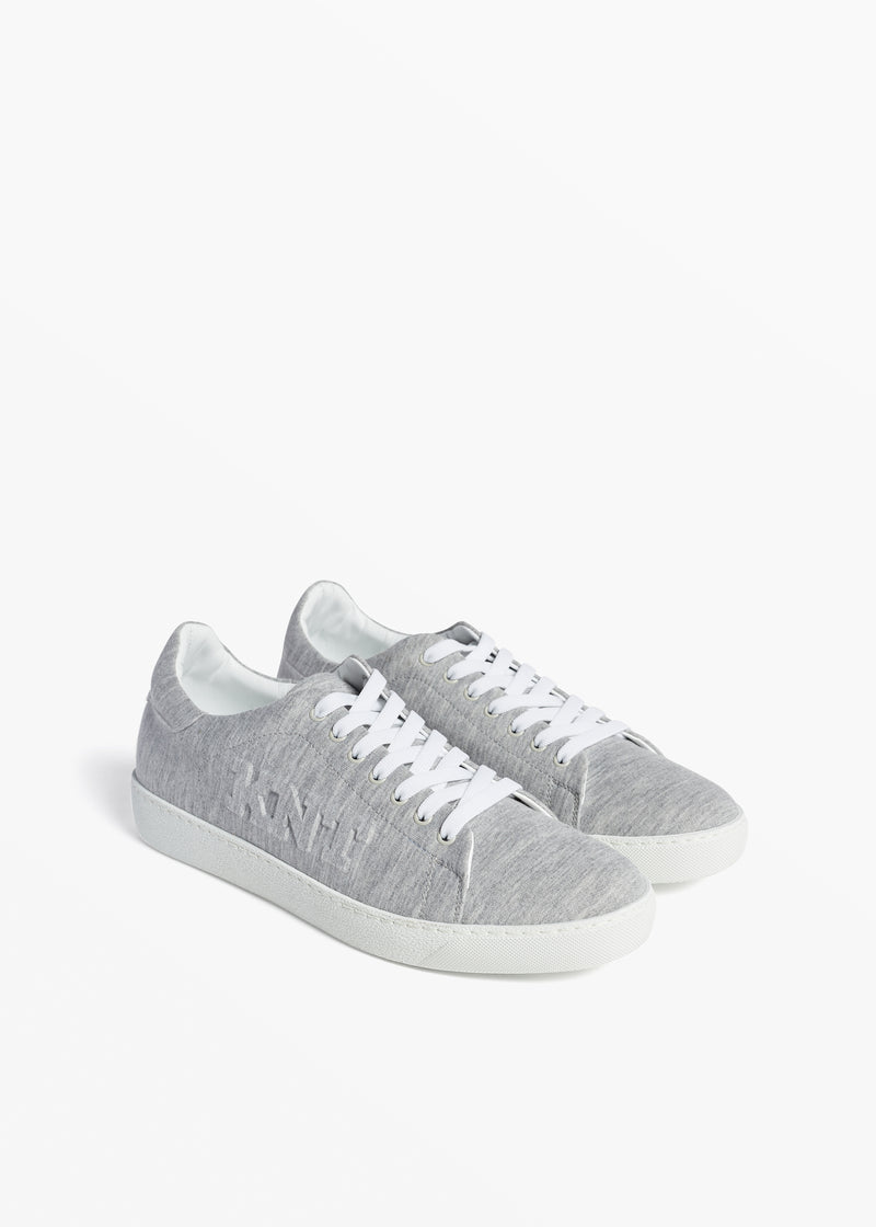 Knt medium grey sneakers shoes for man, in cotton 2