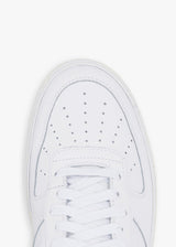 Knt white/black sneakers shoes in calfskin 4