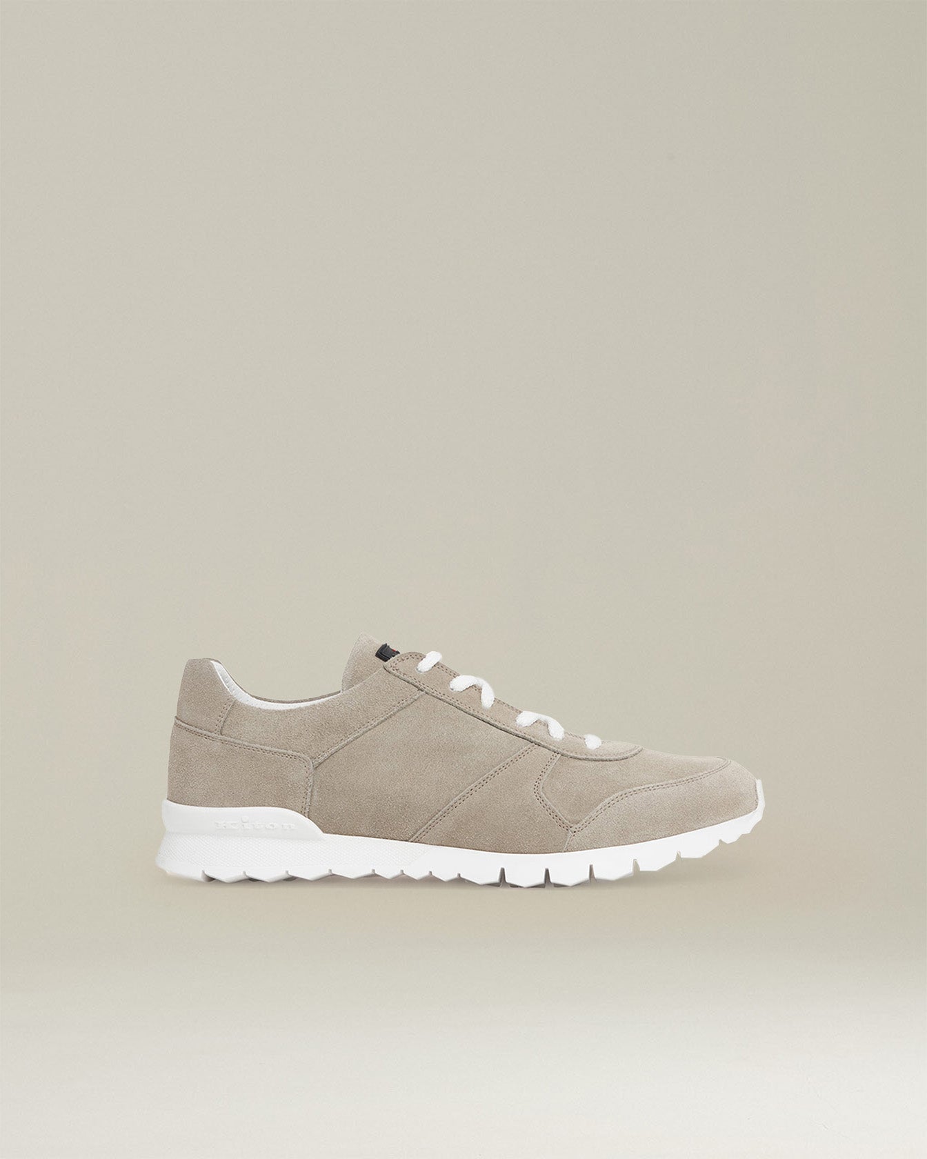 Kiton grey shoes for man, made of calfskin