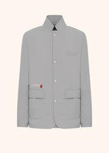 Kiton grey jacket for man, in polyester 1
