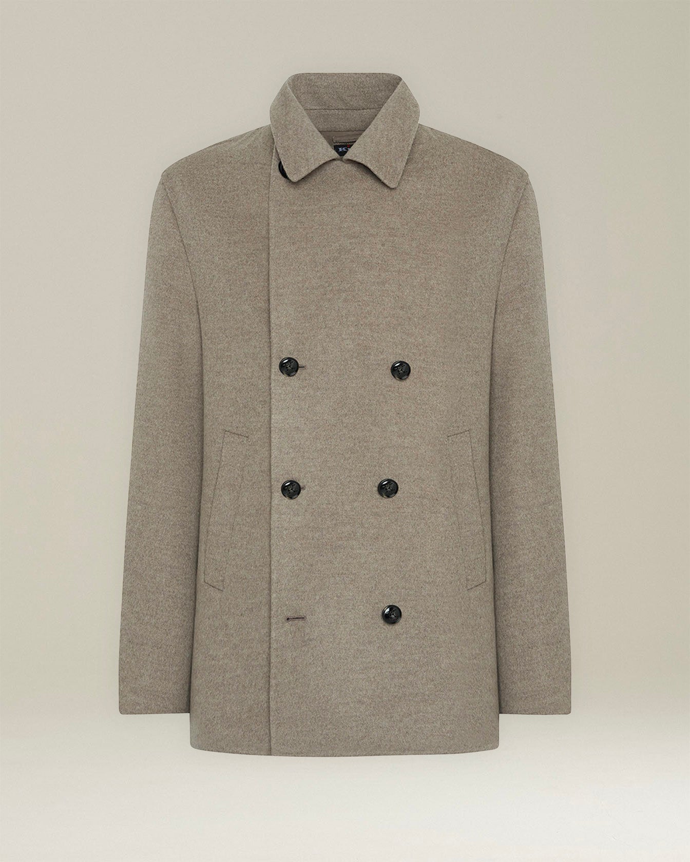 CASHMERE BLEND PEA COAT