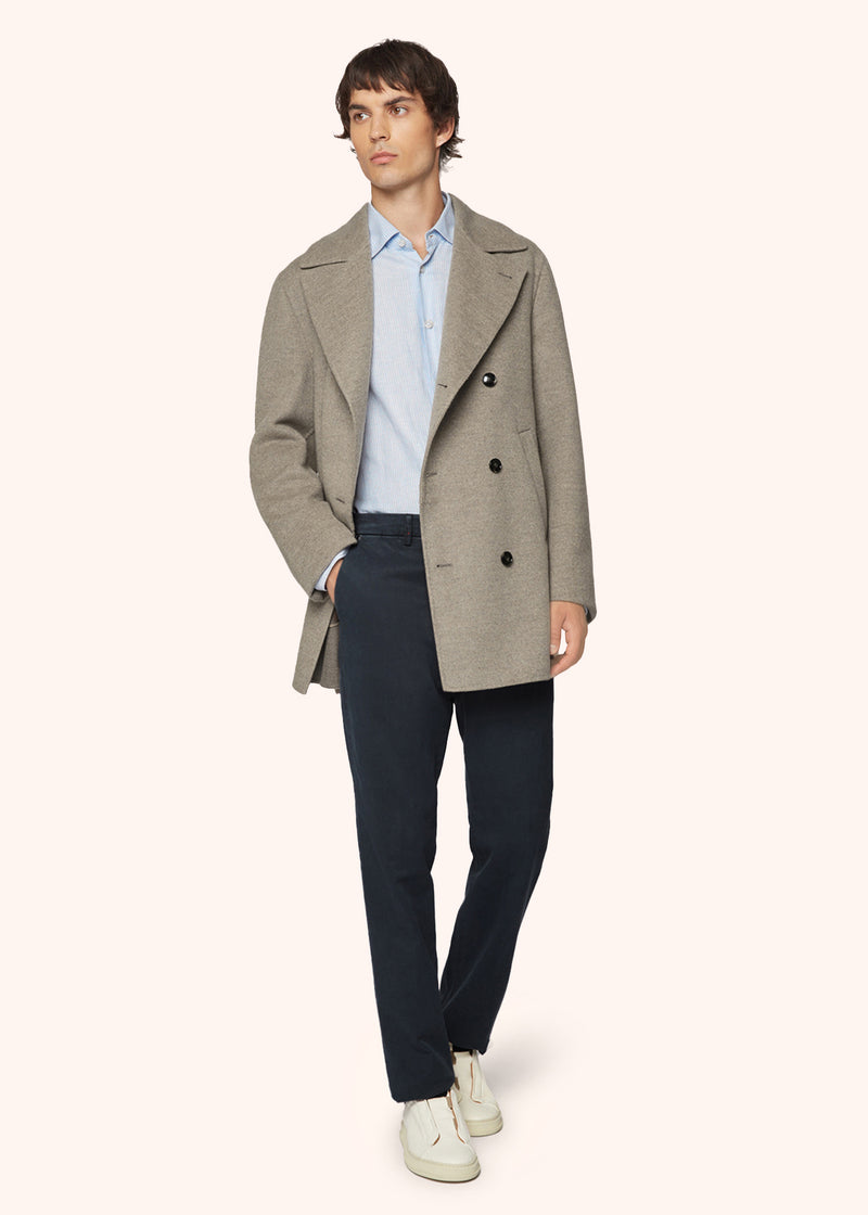 CASHMERE BLEND PEA COAT