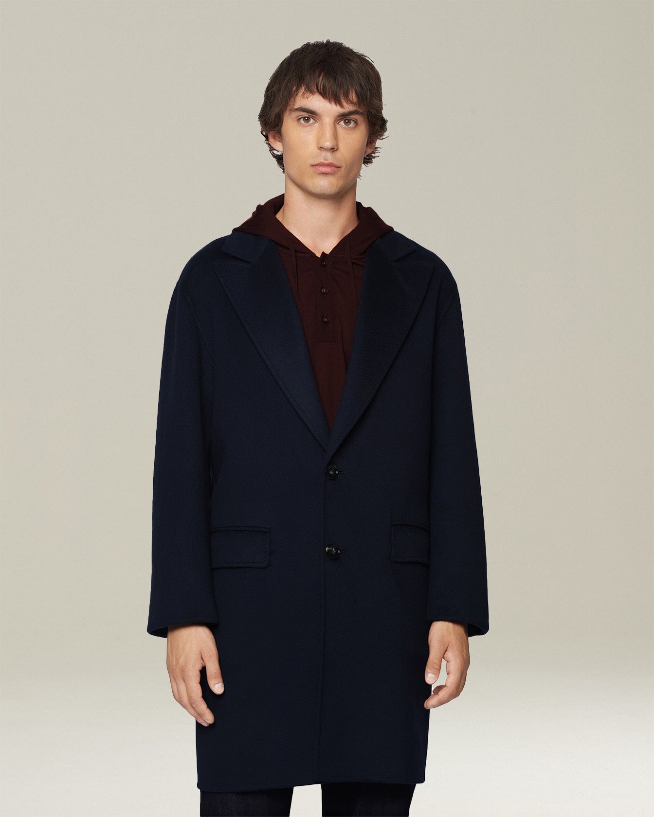 CASHMERE DOUBLE CLOTH COAT