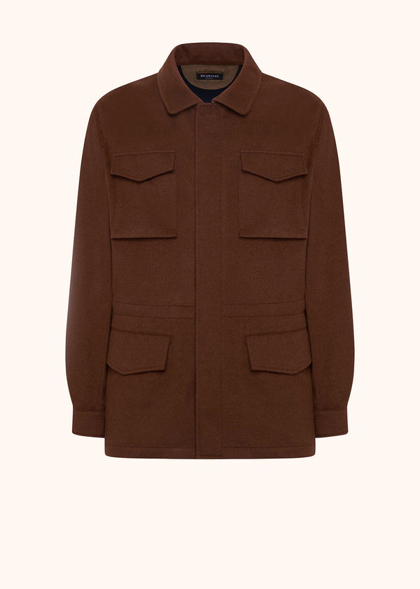 BEAVER CASHMERE UTILITY JACKET