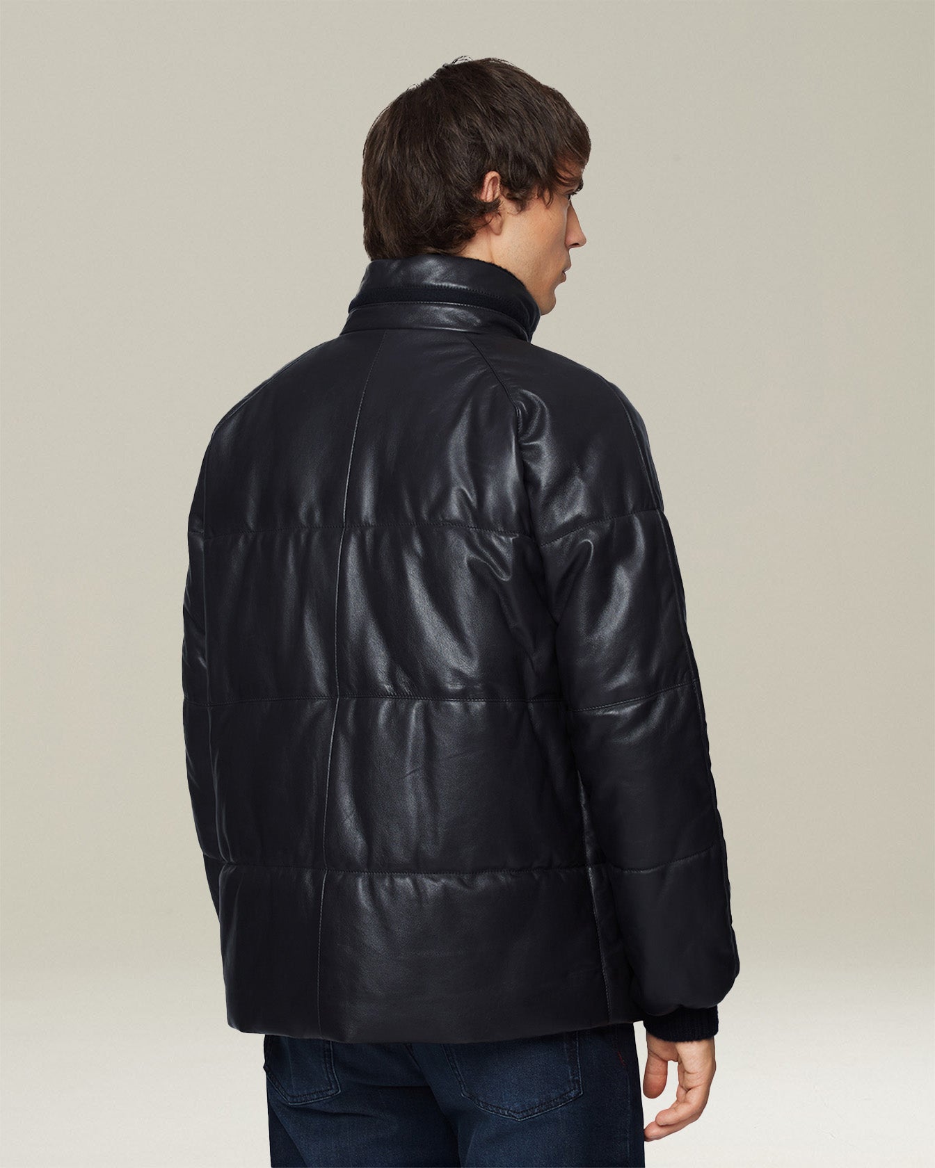 NAPPA LEATHER QUILTED JACKET