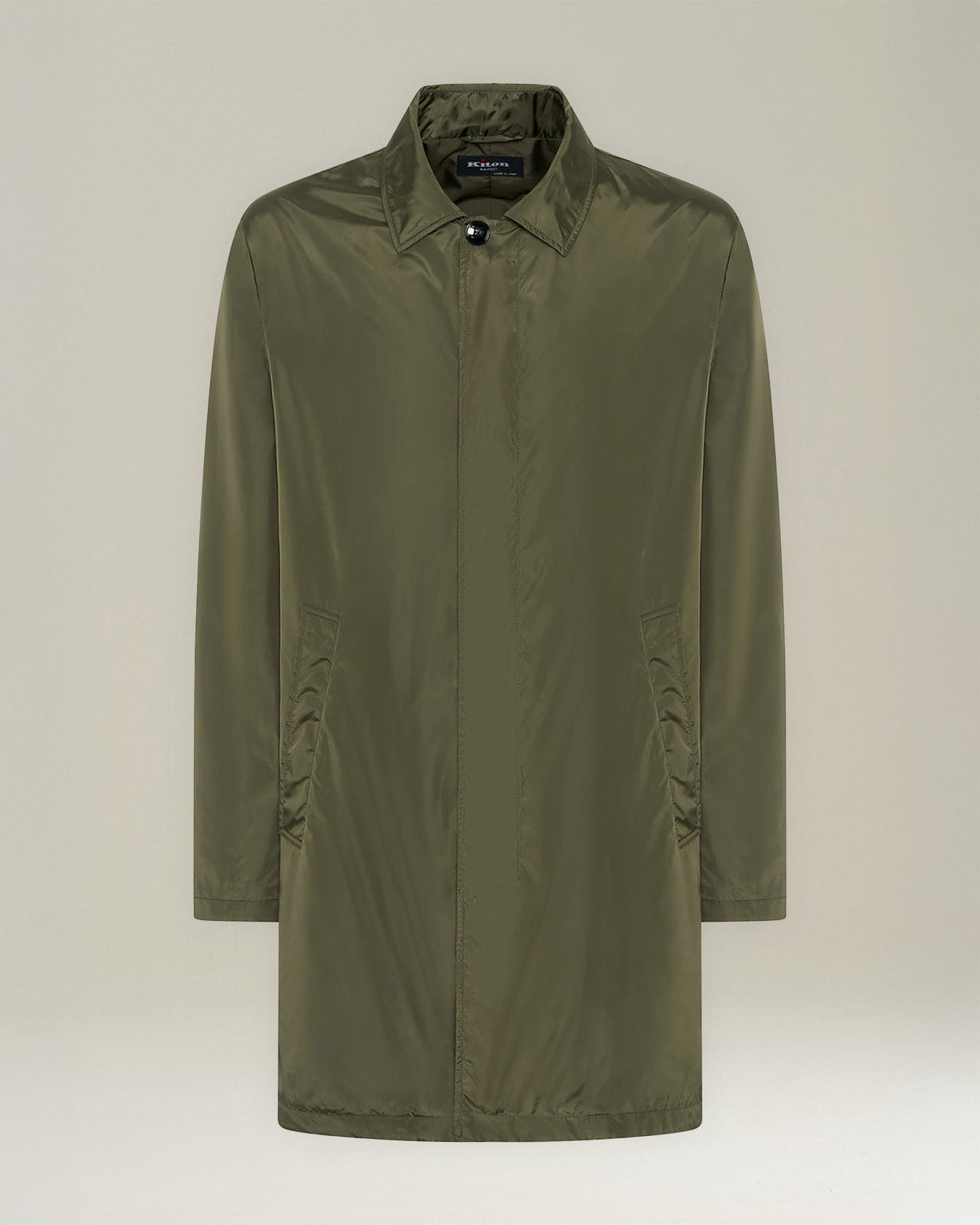 TECHNICAL FABRIC TRENCH COAT