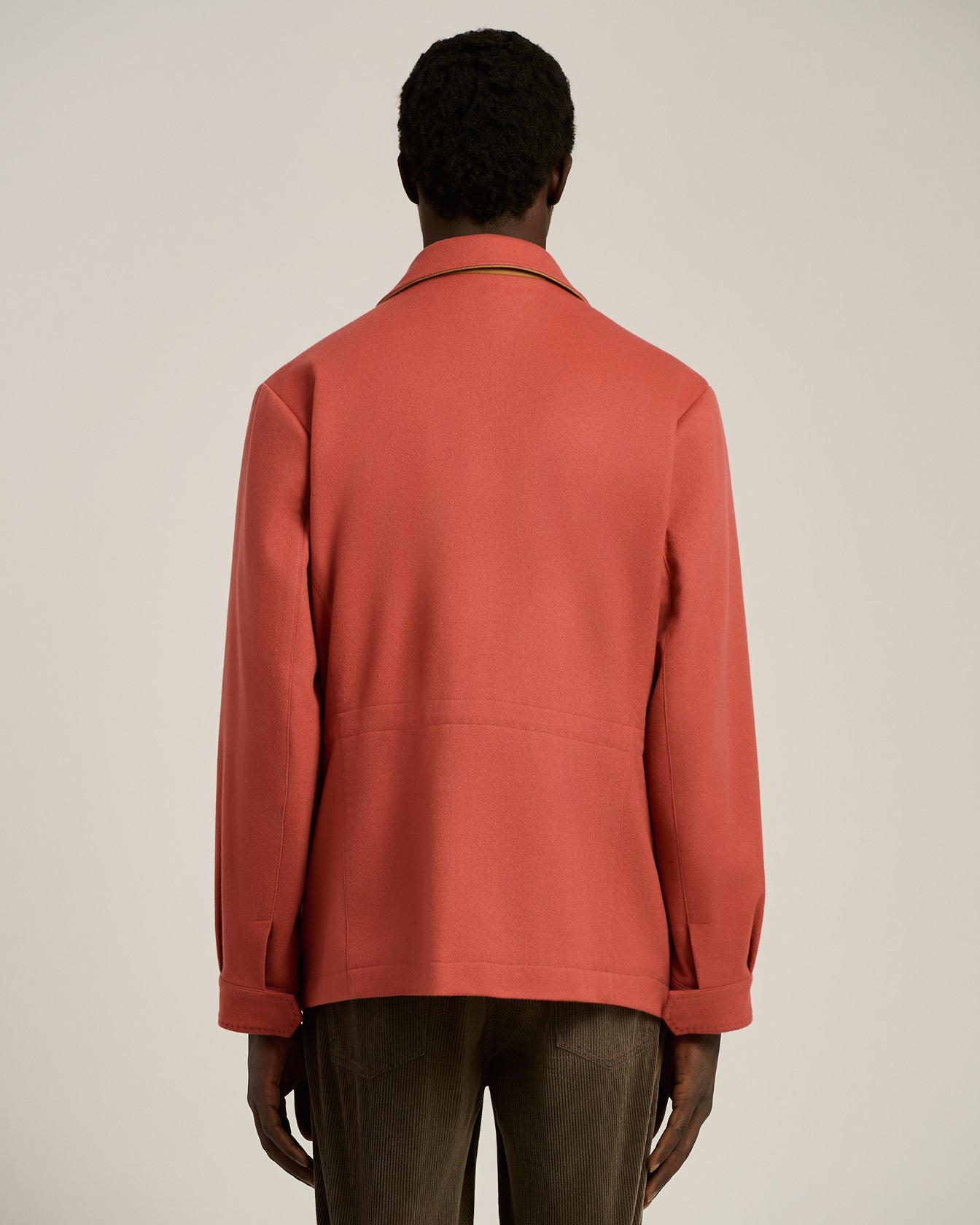 BEAVER CASHMERE UTILITY JACKET