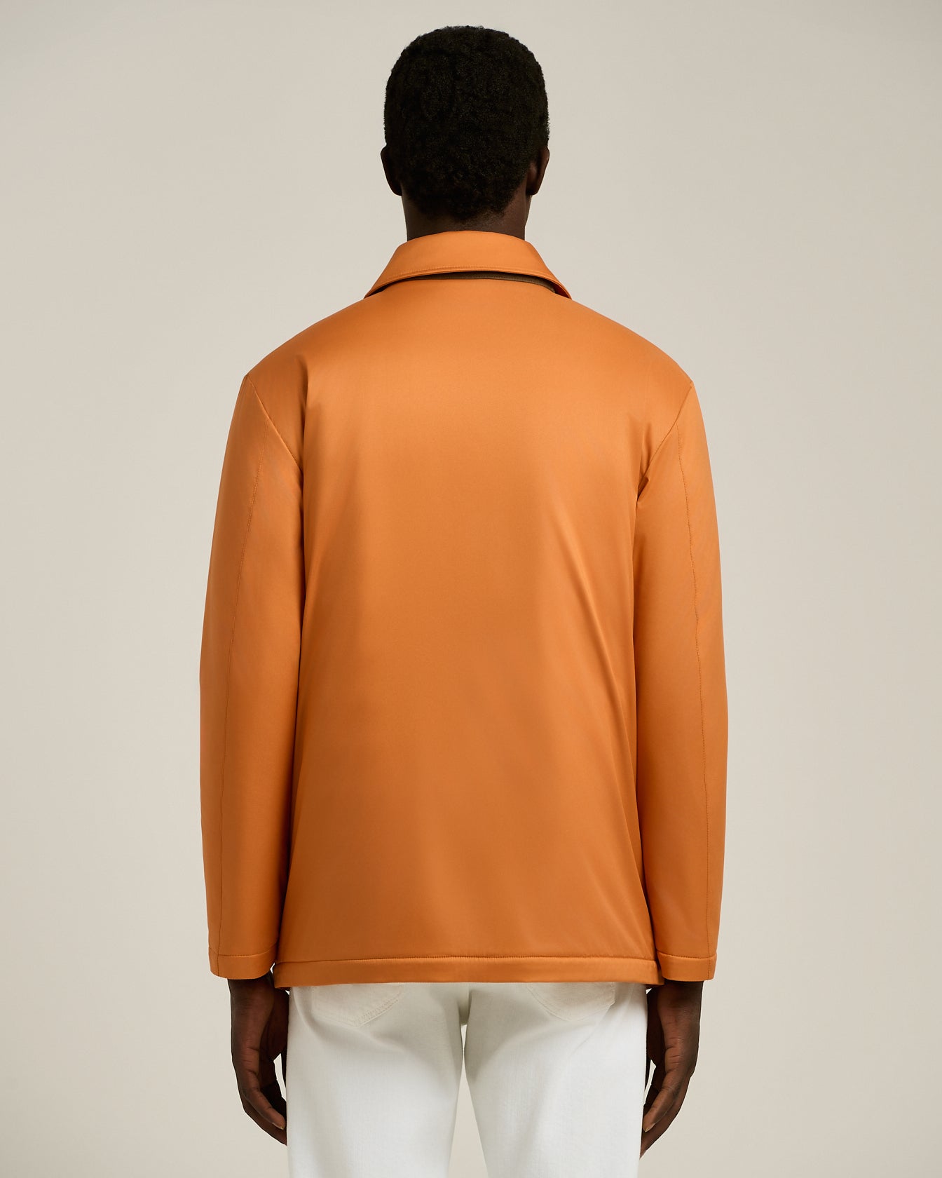 TECHNICAL FABRIC SHIRT JACKET