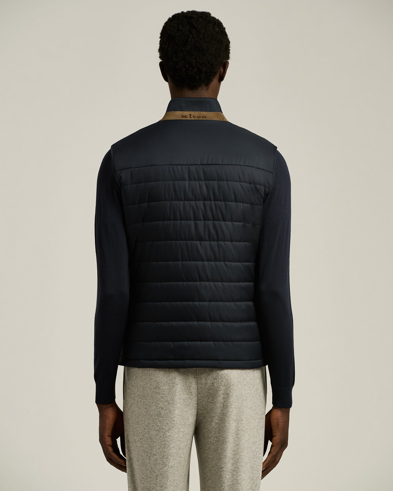 PADDED TECHNICAL FABRIC WAISTCOAT