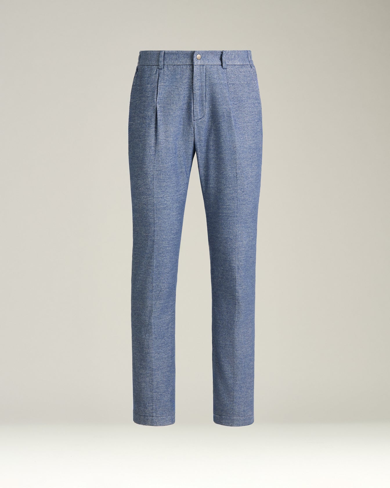 COMPACT COTTON TROUSERS