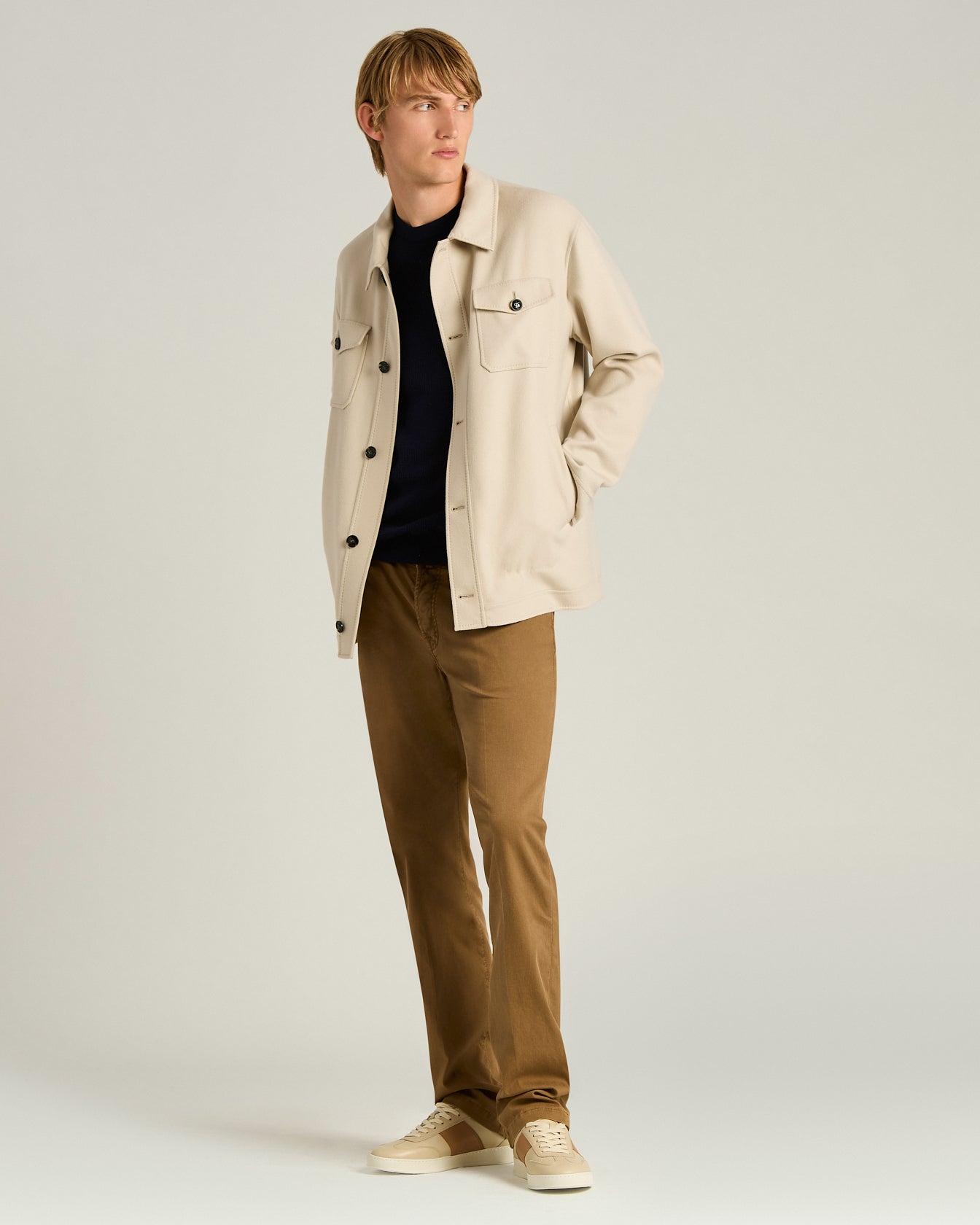Men's Made in Italy Coats & Chore Jackets | Kiton Men's Made in Italy Coats & Chore Jackets | Kiton