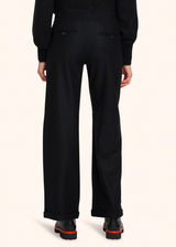 Kiton black trousers for woman, made of cashmere - 3