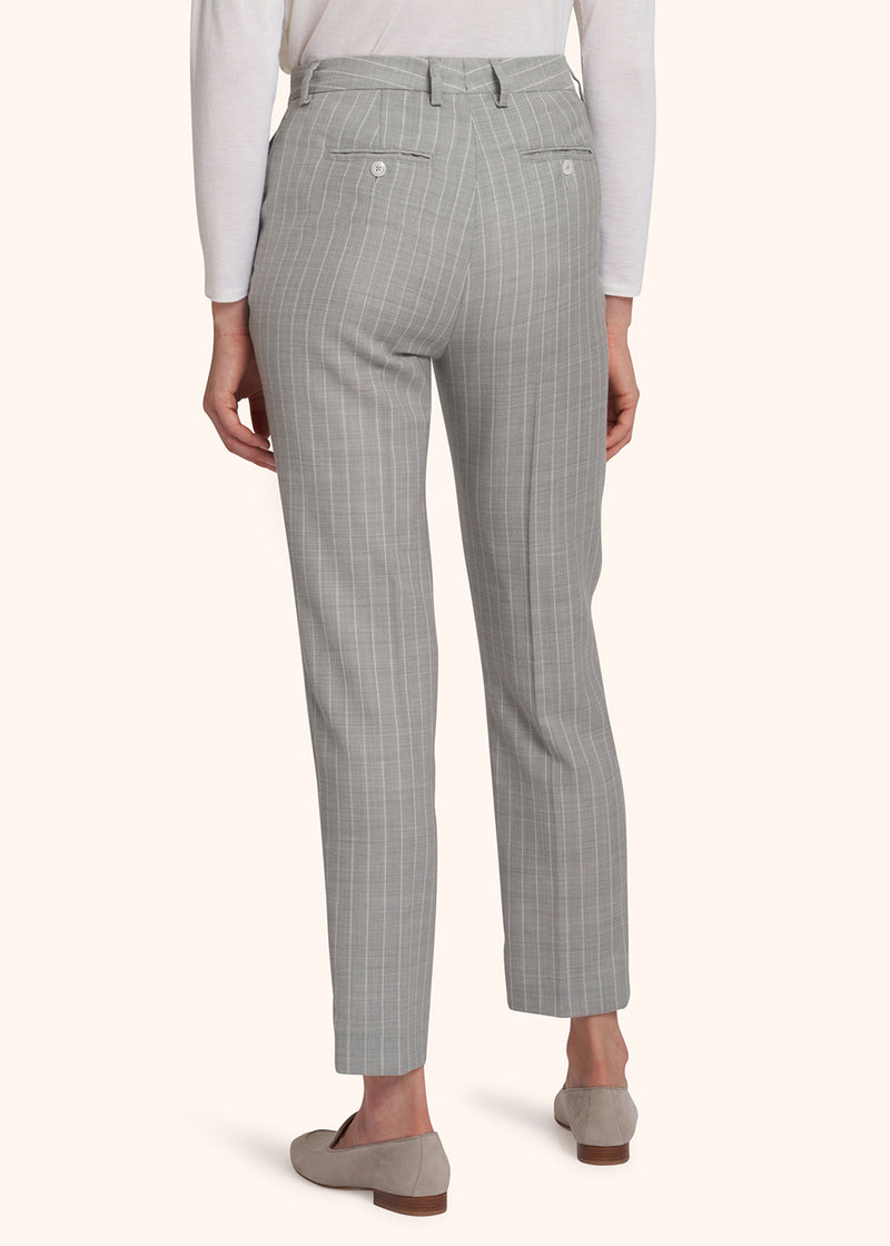 Kiton grey trousers for woman, made of wool - 3