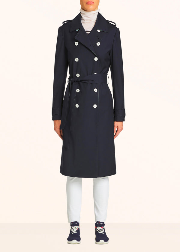 Kiton double-breasted coat for woman, made of virgin wool - 2