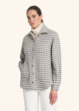 Kiton medium grey shirt for woman, made of cashmere - 2