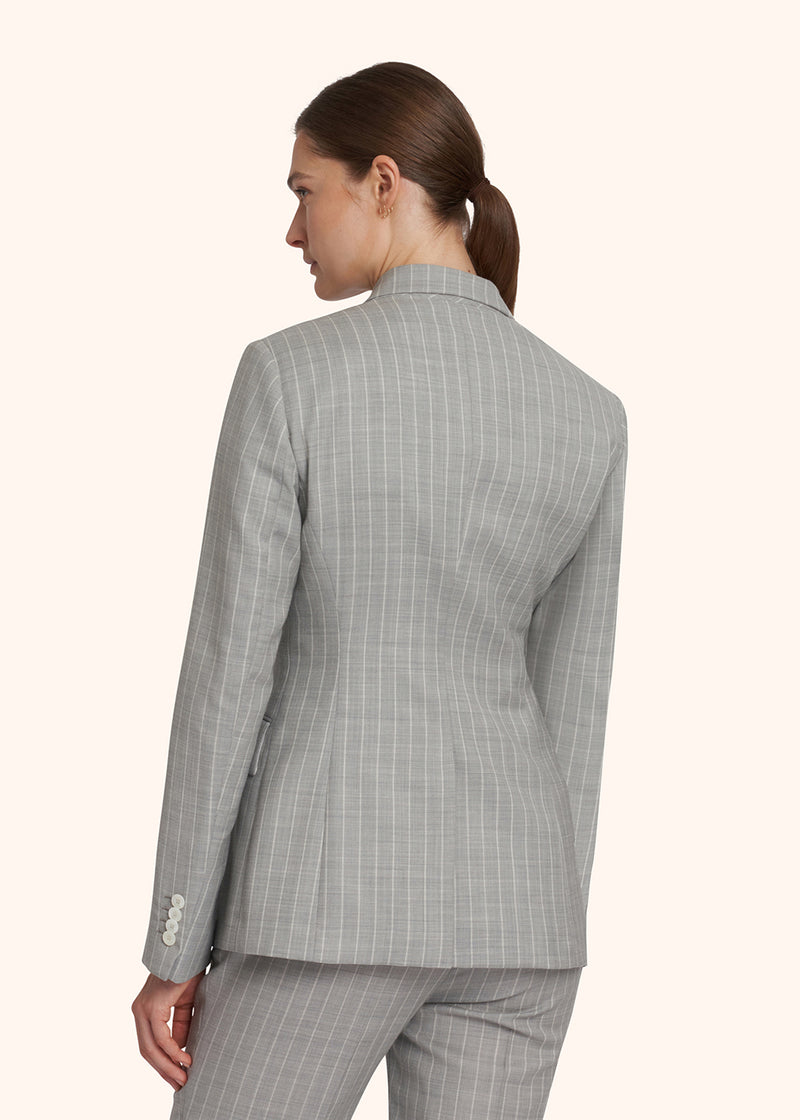 Kiton grey jacket for woman, made of wool - 3