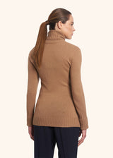 Kiton camel sweater for woman, made of cashmere - 3