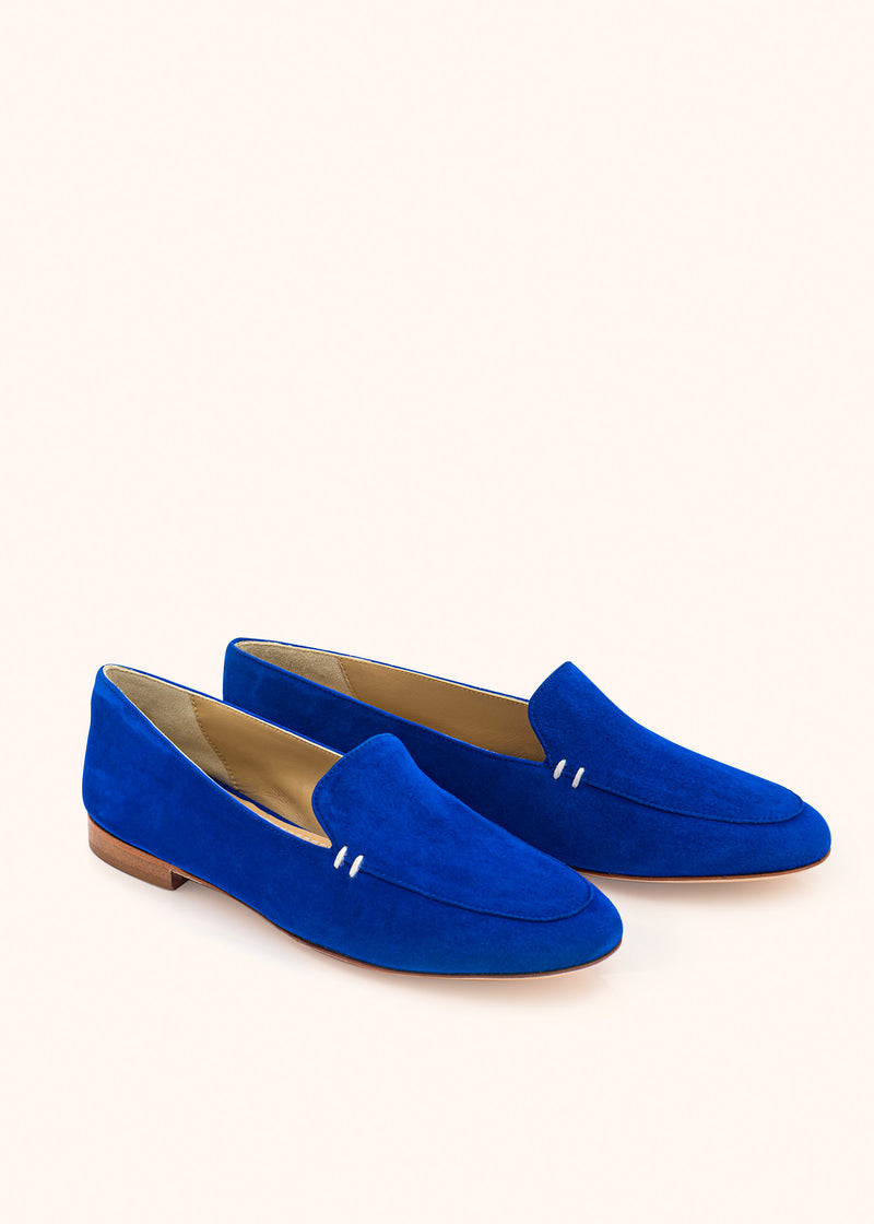 Kiton bluette shoes for woman, made of goatskin - 2
