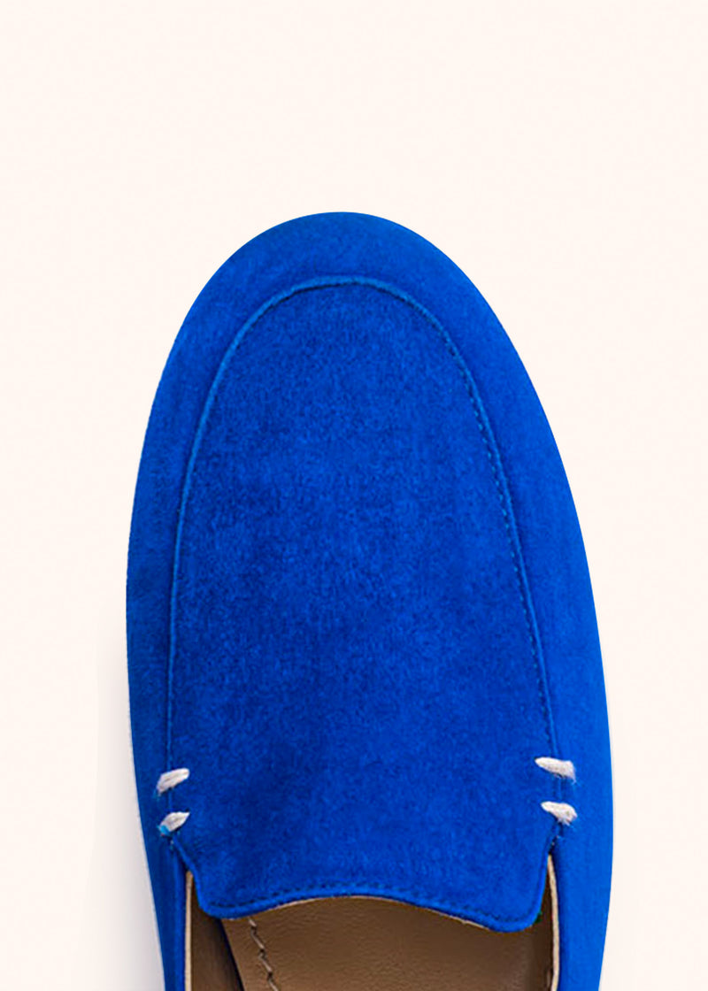 Kiton bluette shoes for woman, made of goatskin - 4