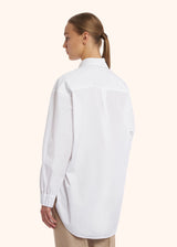 Kiton white shirt for woman, made of cotton - 3