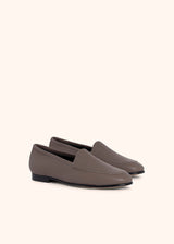Kiton taupe shoes for woman, made of deerskin - 2