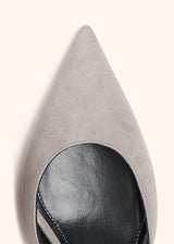 Kiton grey shoes for woman, made of goatskin - 4