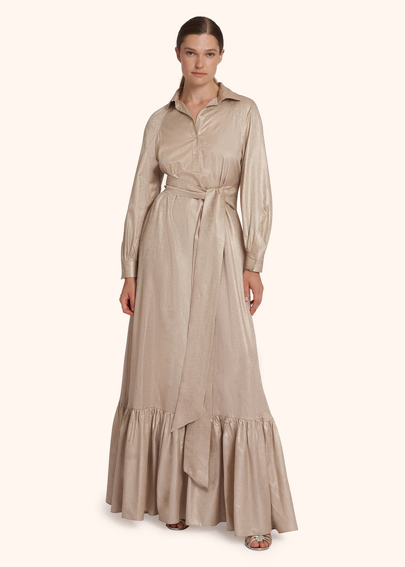 Kiton dress for woman, made of silk - 2