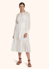 Kiton white dress for woman, made of cotton - 2