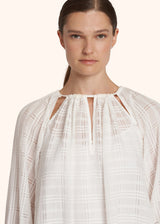 Kiton white dress for woman, made of cotton - 4