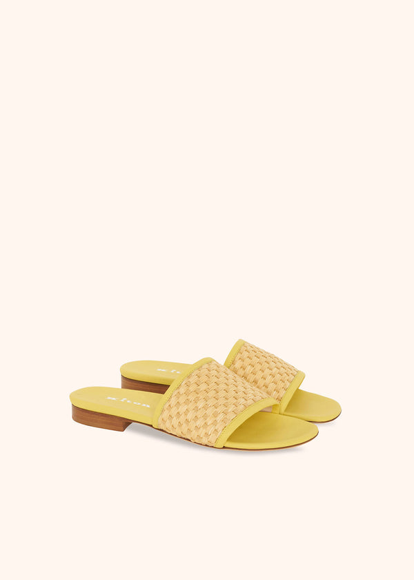 Kiton natur sandal for woman, made of straw - 2