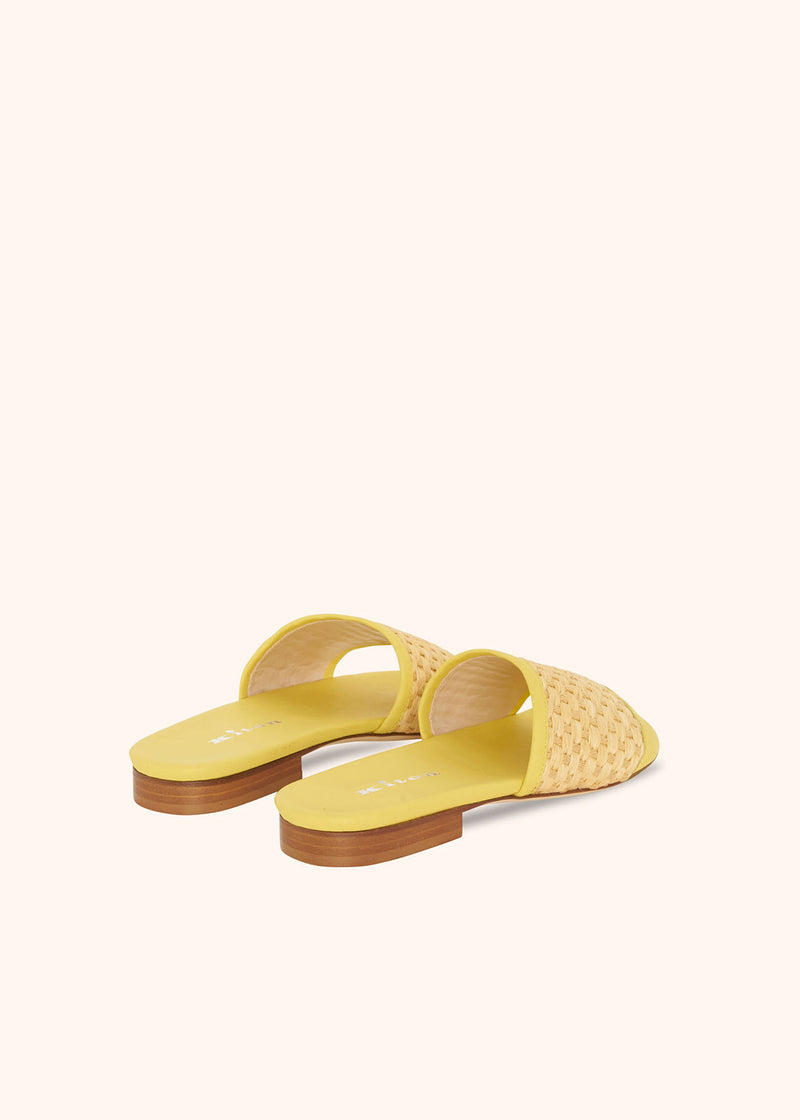 Kiton natur sandal for woman, made of straw - 3
