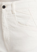 Kiton dirty white jns trousers for woman, made of cotton - 4