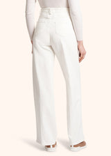 Kiton natur jns trousers for woman, made of cotton - 3
