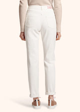 Kiton natur jns trousers for woman, made of cotton - 3