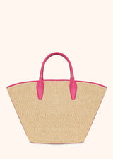 Kiton natur bag big for woman, made of straw - 2