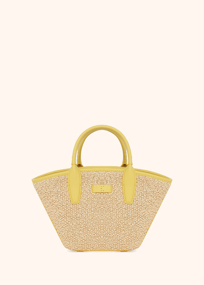 Kiton natur bag for woman, made of straw