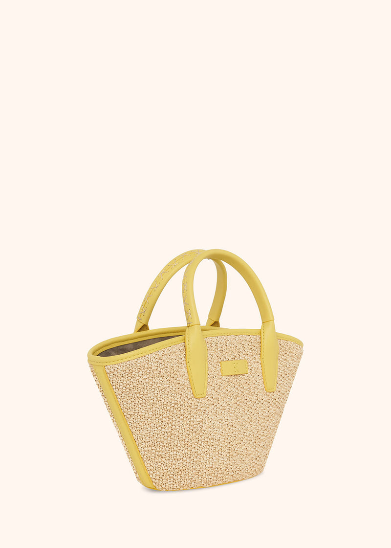 Kiton natur bag for woman, made of straw - 3