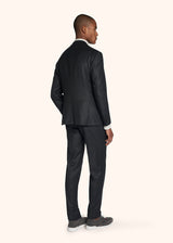 Kiton dark grey single-breasted suit for man, made of cashmere - 3