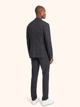 Kiton dark grey single-breasted suit for man, made of cashmere - 3