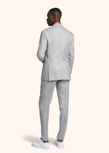 Kiton grey single-breasted suit for man, made of cashmere - 3