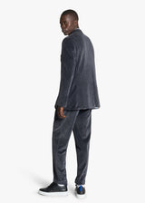 Kiton medium grey suit, made of cotton - 3