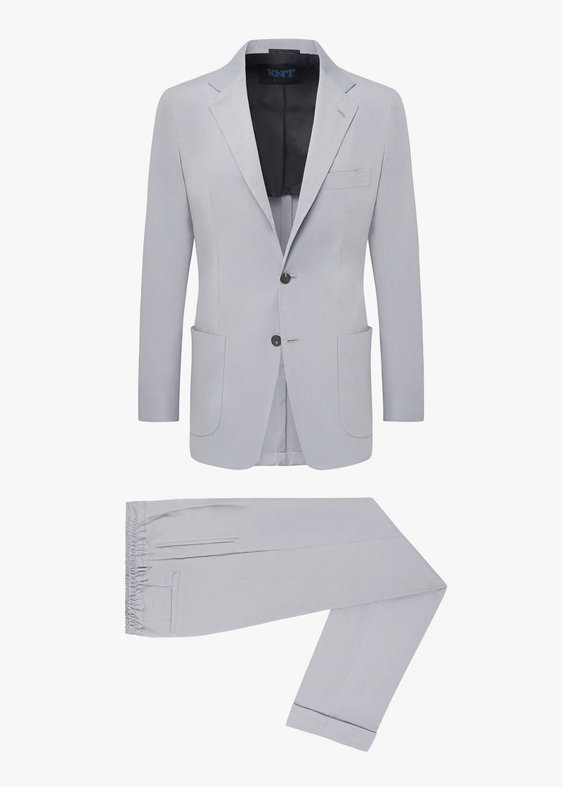 Kiton grey suit, made of polyamide/nylon