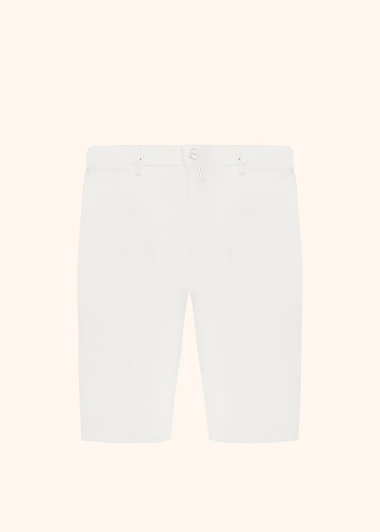 Kiton perforated-detailed shorts - White
