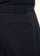 Kiton navy blue trousers for man, made of lyocell - 4