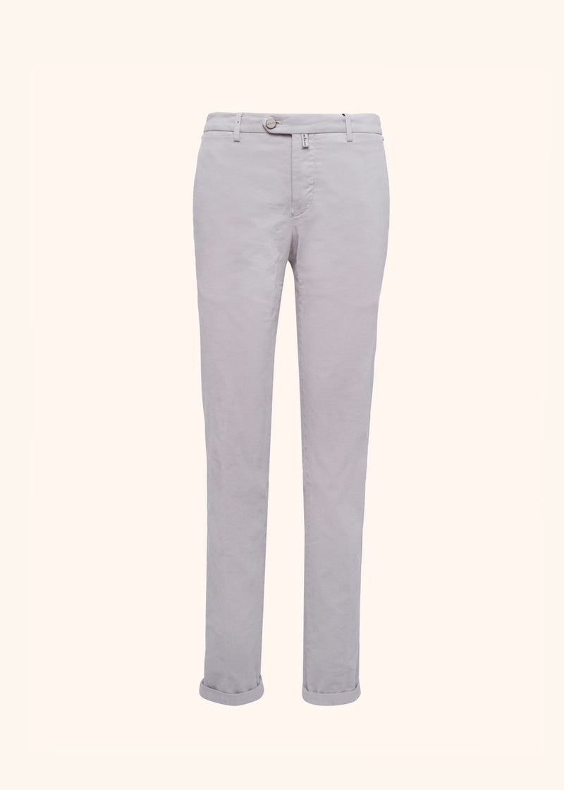 Kiton ice trousers for man, made of cotton